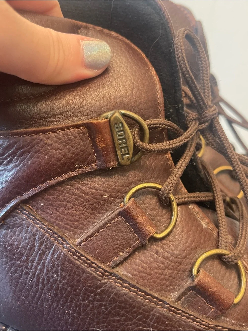 Sorel Sedona Leather Boot Brown 7.5